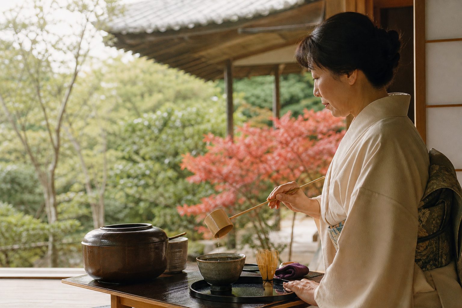 縁側の景色