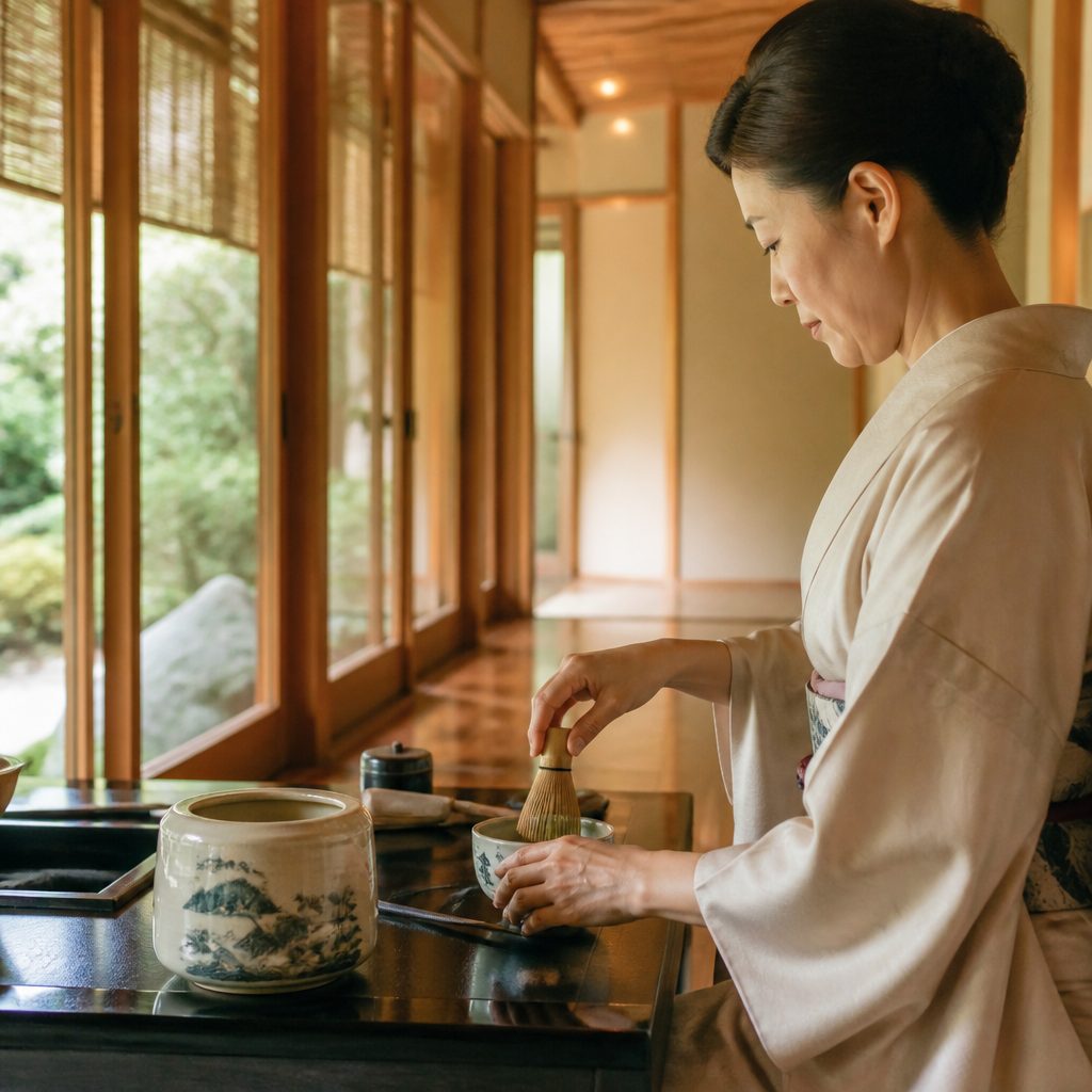 玄関のお迎え